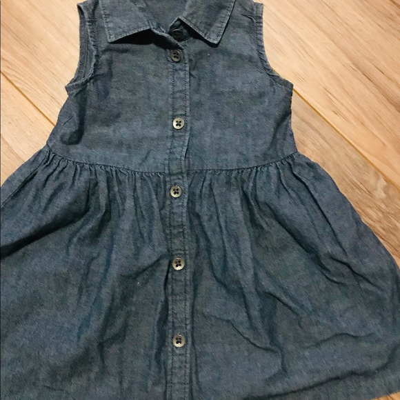 Carter's Other - Baby girl denim dress excellent condition 💙